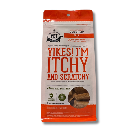 Yikes! I'm Itchy And Scratchy | Granville Island Pet Treatery